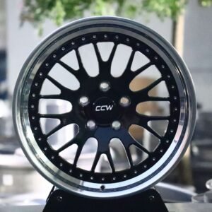 Matte Silver 2-Piece Deep Lip Forged Wheels – Porsche 911 / BMW M3 Fitment (5-Lug)