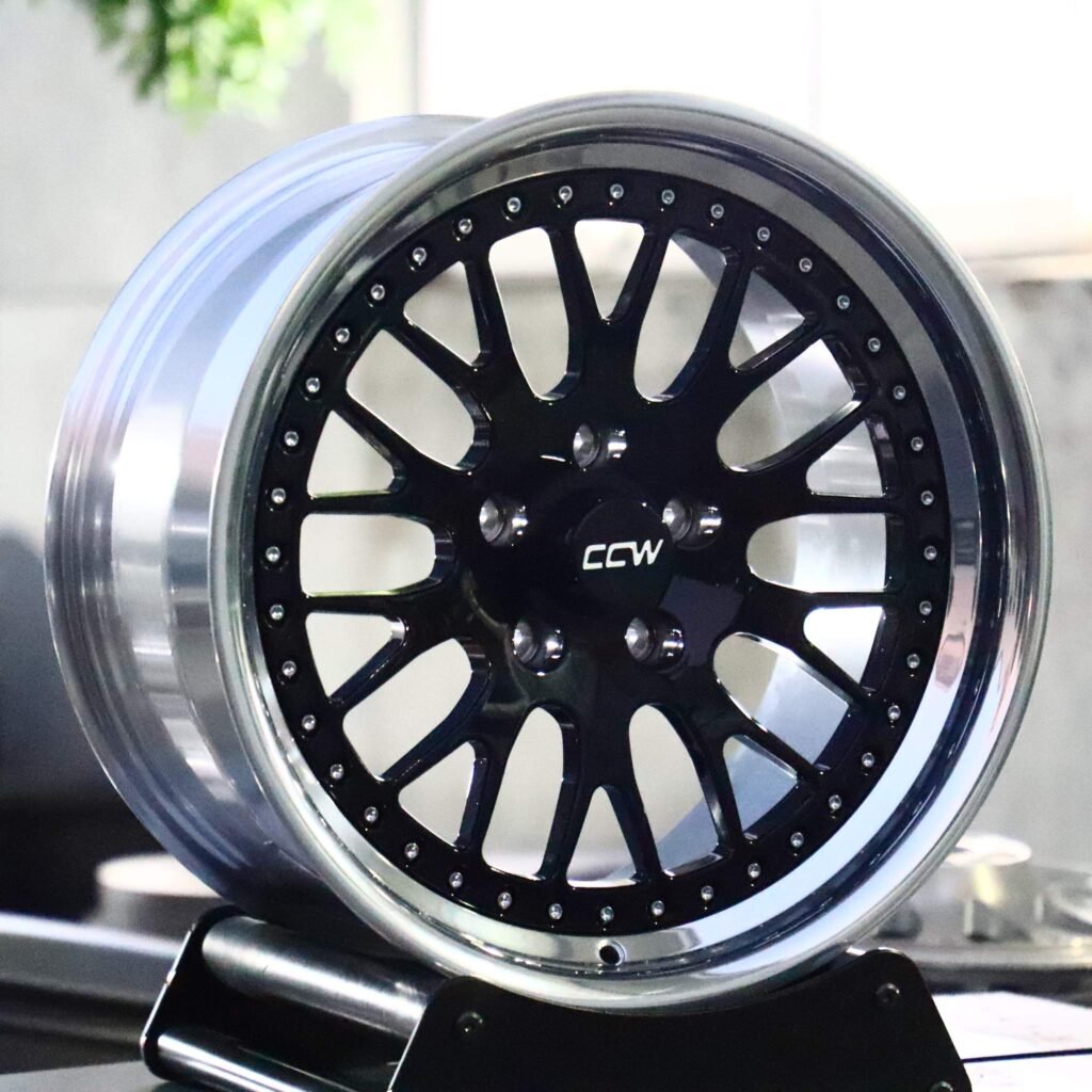 Matte Silver 2-Piece Deep Lip Forged Wheels - Porsche 911 / BMW M3 Fitment (5-Lug) view 2