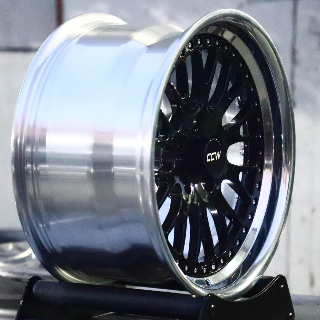 Matte Silver 2-Piece Deep Lip Forged Wheels - Porsche 911 / BMW M3 Fitment (5-Lug) view 3