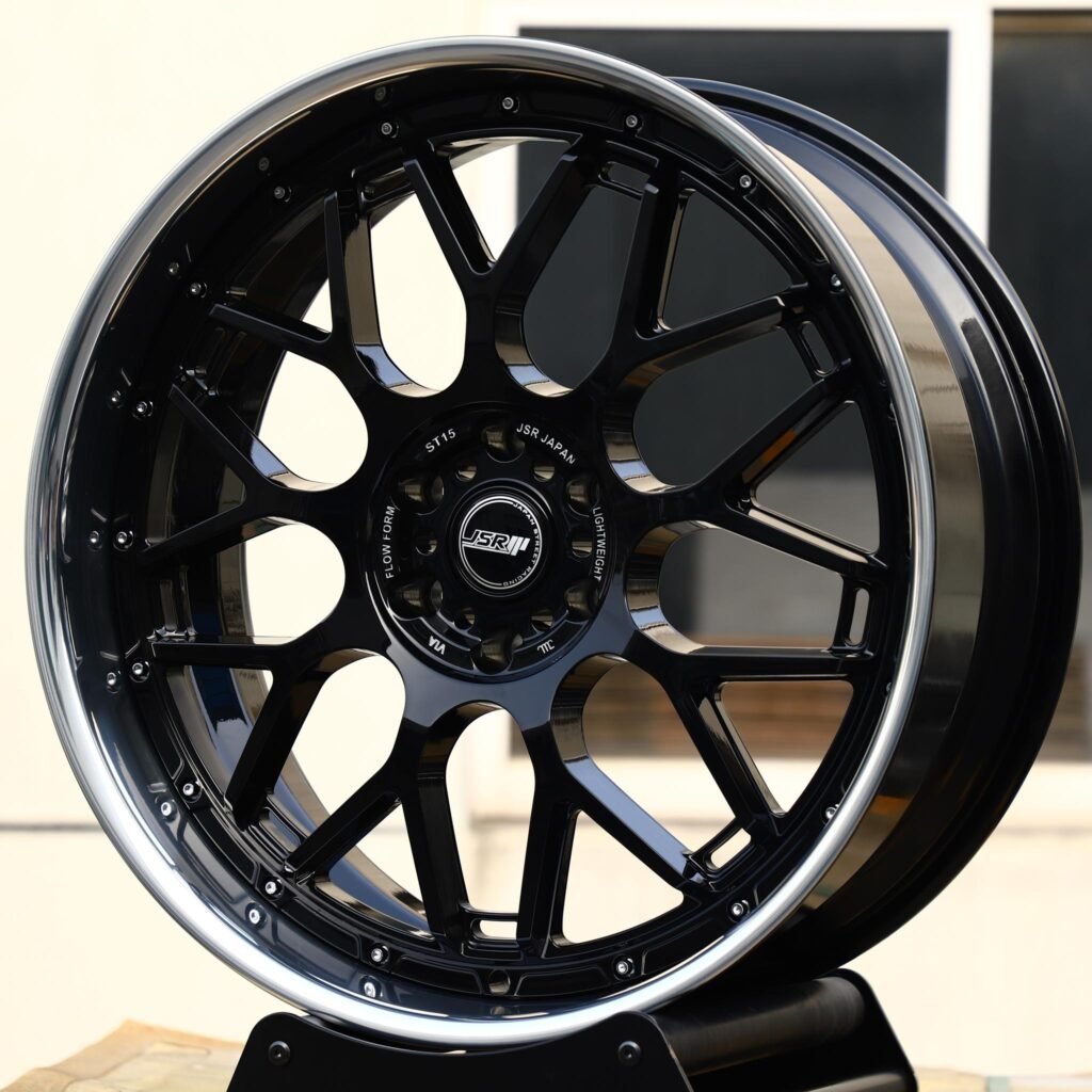 Ford F-150 wheels – Matte Silver 2-Piece Deep Lip, front view