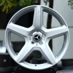 Mercedes-Benz OEM-Style Matte Silver 5-Spoke Forged Wheels – Mercedes-Benz E-Class W213 / C-Class W206 Fitment (5-Lug)