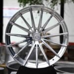 Porsche 911 / Lamborghini Aventador Forged Wheels – Matte Silver 5 W-Spoke