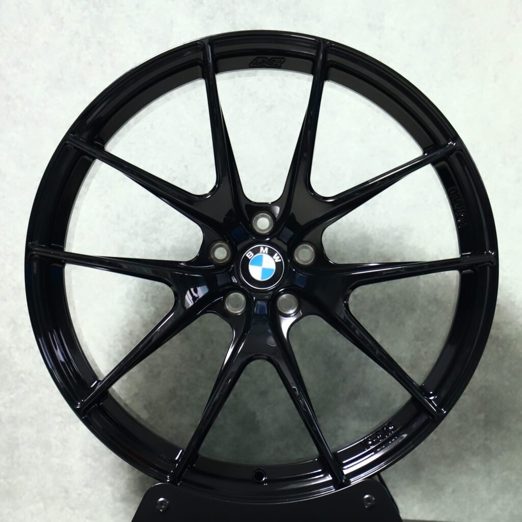 5x120 wheels – Matte Silver 5 Y-Spoke, side view