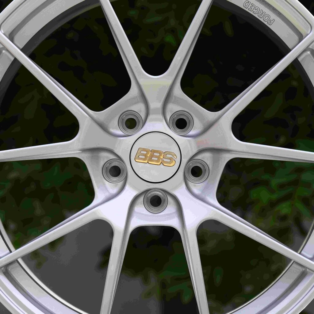 BMW M3 F80 wheels – Matte Silver 5 Y-Spoke, lip and barrel detail