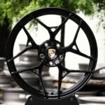 Porsche 911 / Panamera Forged Wheels – Gloss Black 5 Y-Spoke