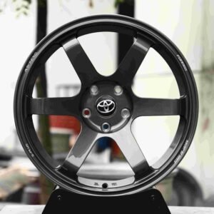 Matte Silver 6-Spoke Forged Wheels – Toyota GR86 / Toyota Supra Fitment (5-Lug)