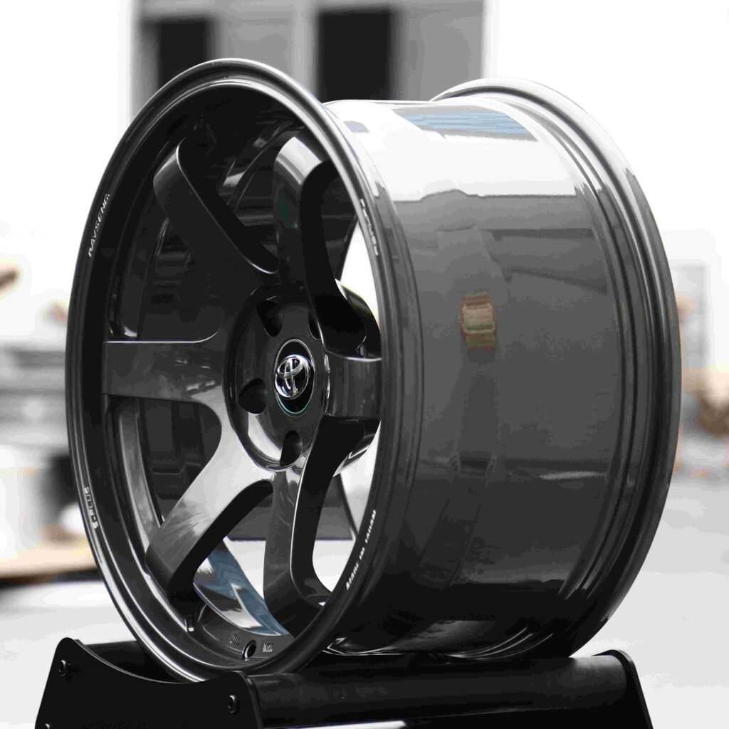 Matte Silver 6-Spoke Forged Wheels - Toyota GR86 / Toyota Supra Fitment (5-Lug) view 3