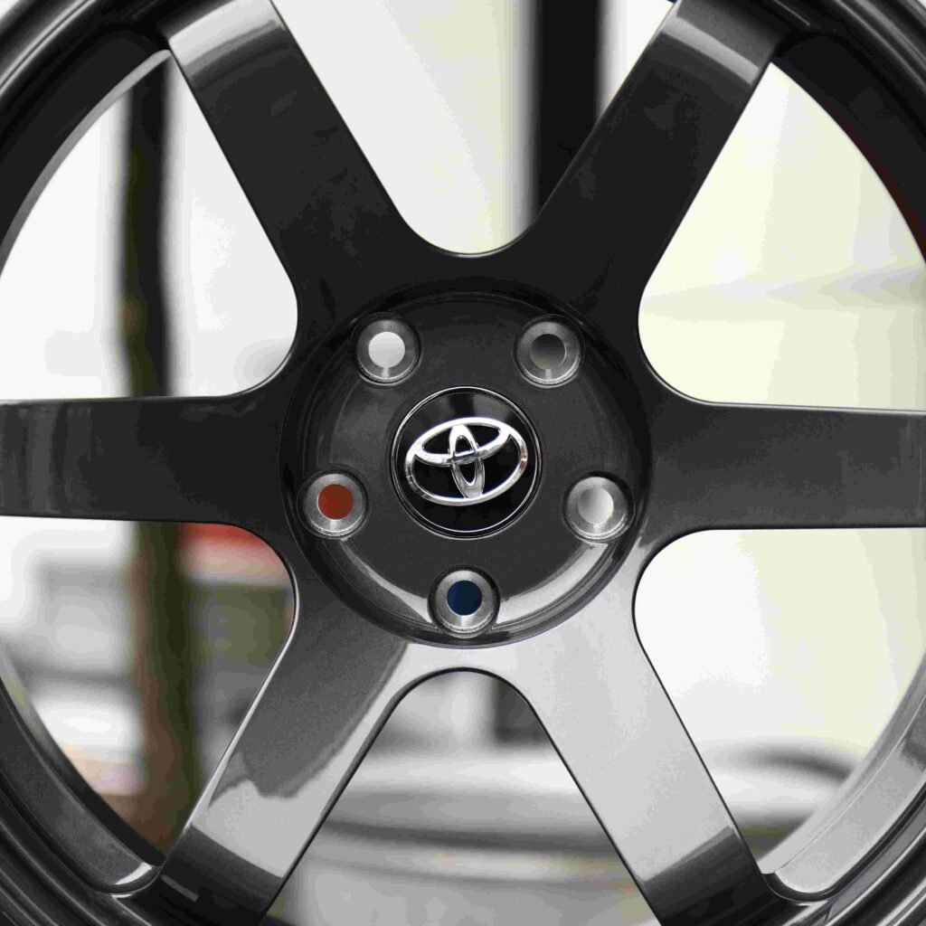 Matte Silver 6-Spoke Forged Wheels - Toyota GR86 / Toyota Supra Fitment (5-Lug) view 4