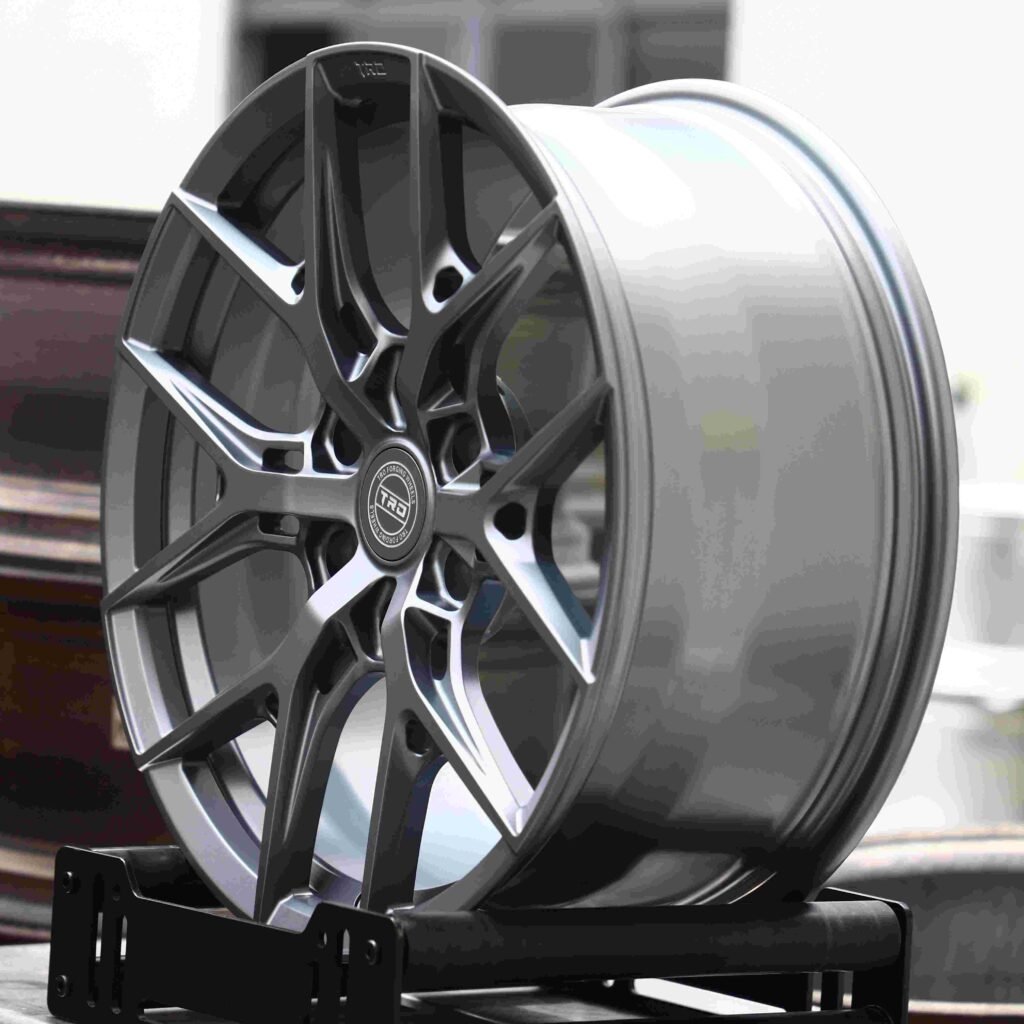 Matte Silver 6 Y-Spoke Side-Milled 6-Lug Off-Road Forged Wheels - Ford F-150 / Chevrolet Silverado Fitment (6-Lug) view 3
