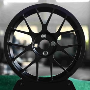 Honda Civic / Toyota Corolla Forged Wheels – Matte Silver 7 Y-Spoke