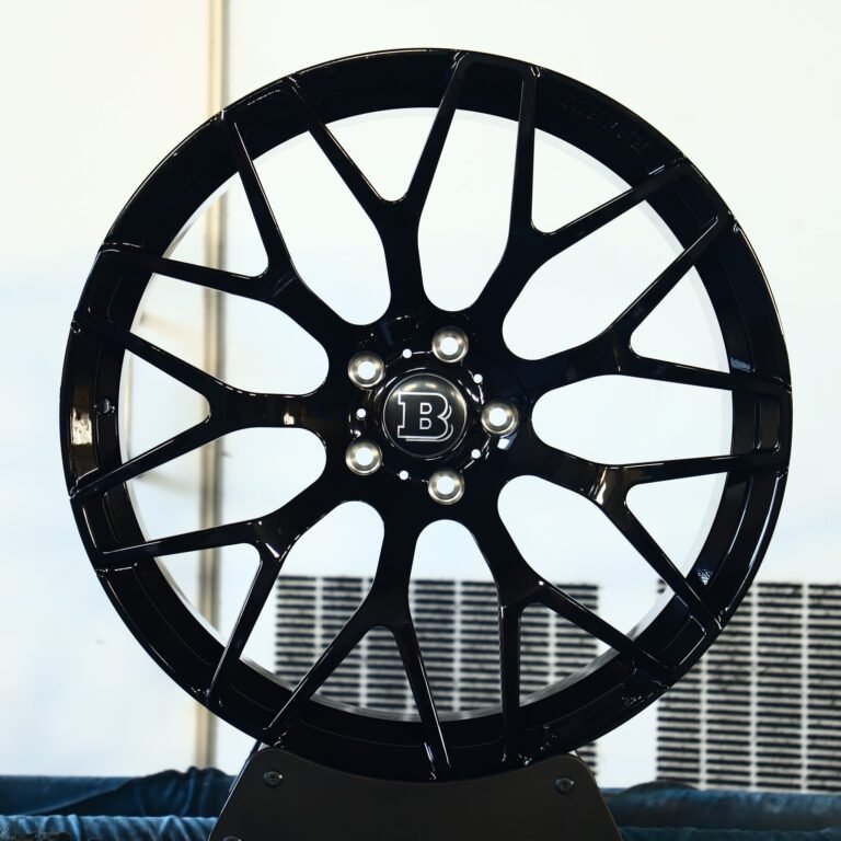 Ferrari 488 wheels – Matte Silver 9 Y-Spoke, front view