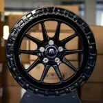 Audi OEM-Style Gloss Black Beadlock Forged Wheels – Audi A4 B9 / A6 C8 Fitment (5-Lug)