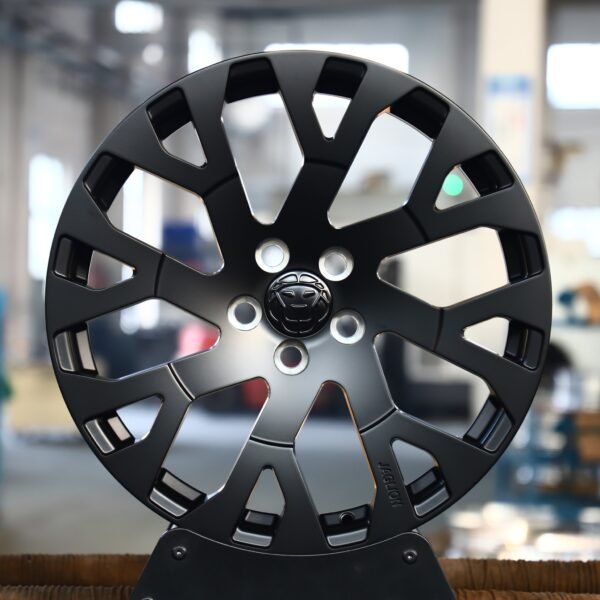 Peugeot 508 wheels – Gloss Black Multi-Spoke Dish (Peugeot OEM-Style), front view