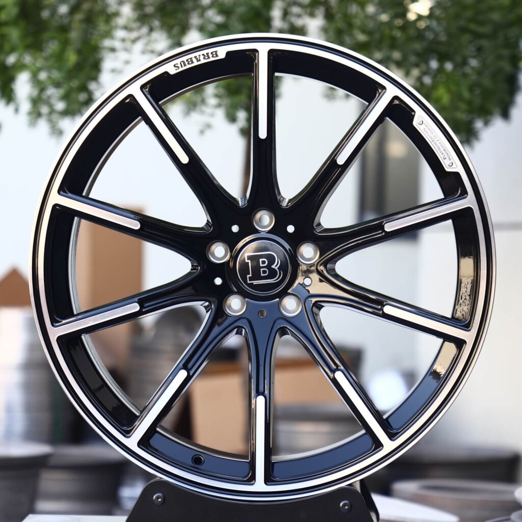 Mercedes-Benz G-Class wheels – Matte Silver Custom, front view