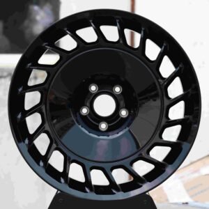 Porsche 911 / BMW M3 Forged Wheels – Gloss Black 20-Window (5-Lug)
