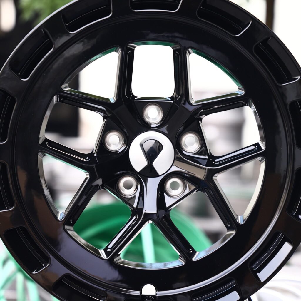 BMW M3 F80 wheels – Matte Silver Double-Ring, lip and barrel detail