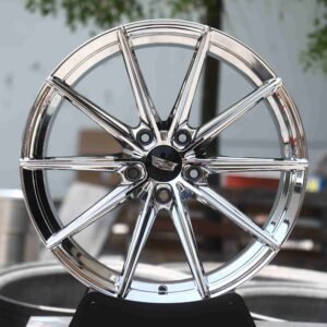 Matte Silver Forged Wheels – Cadillac CT5 / Cadillac Escalade Fitment (6-Lug)
