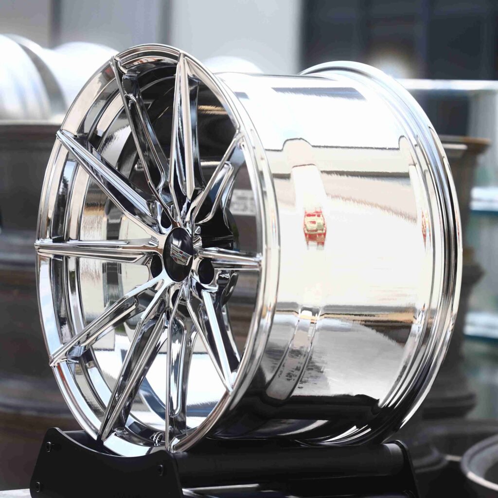 Matte Silver Forged Wheels - Cadillac CT5 / Cadillac Escalade Fitment (6-Lug) view 3