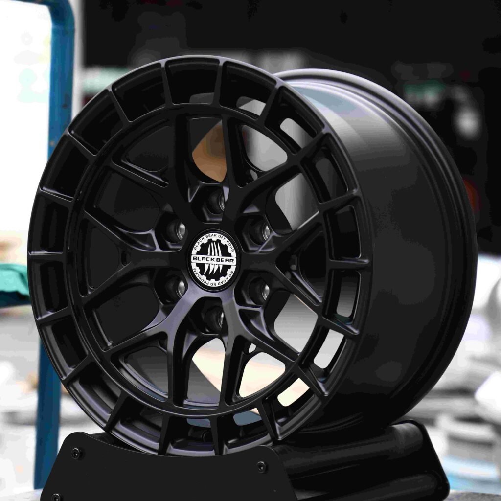 Matte Silver 6-Lug Off-Road Forged Wheels - Ford F-150 / Chevrolet Silverado Fitment (6-Lug) view 2