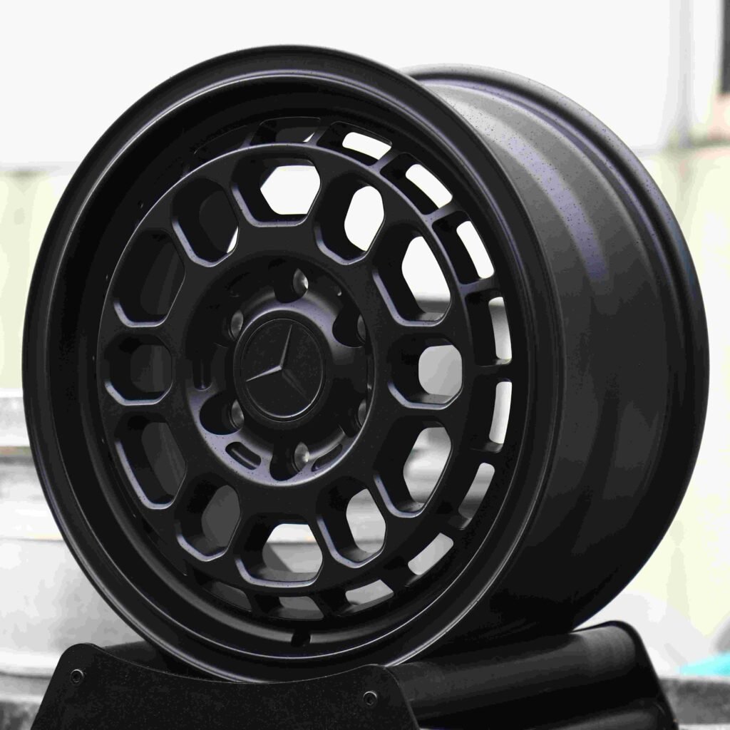 Matte Silver 6-Lug Off-Road Forged Wheels - Ford F-150 / Chevrolet Silverado Fitment (6-Lug) view 2