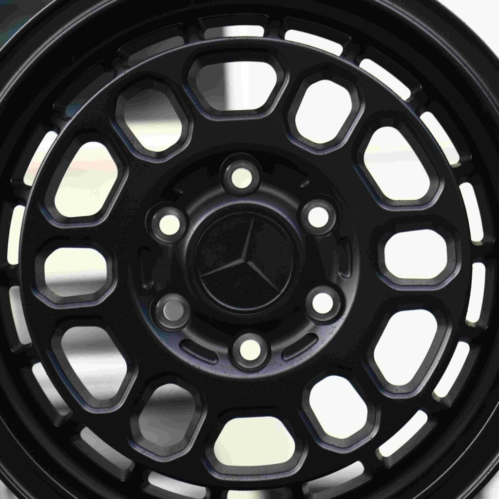Matte Silver 6-Lug Off-Road Forged Wheels - Ford F-150 / Chevrolet Silverado Fitment (6-Lug) view 4