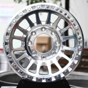 Matte Silver 8-Lug Off-Road Forged Wheels – GMC Sierra / Chevrolet Silverado Fitment (6-Lug)