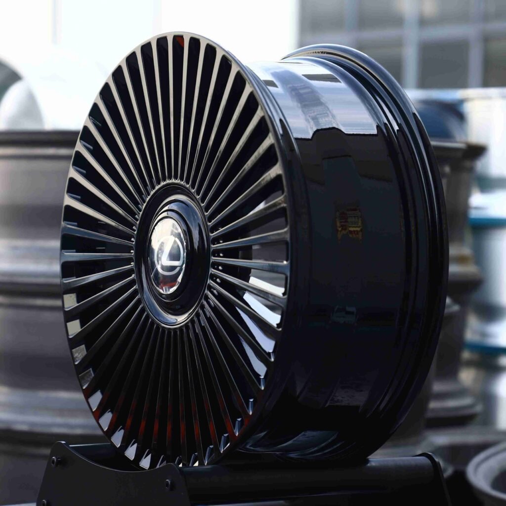 Matte Silver Forged Wheels - Lexus IS / Lexus LS Fitment (5-Lug) view 3