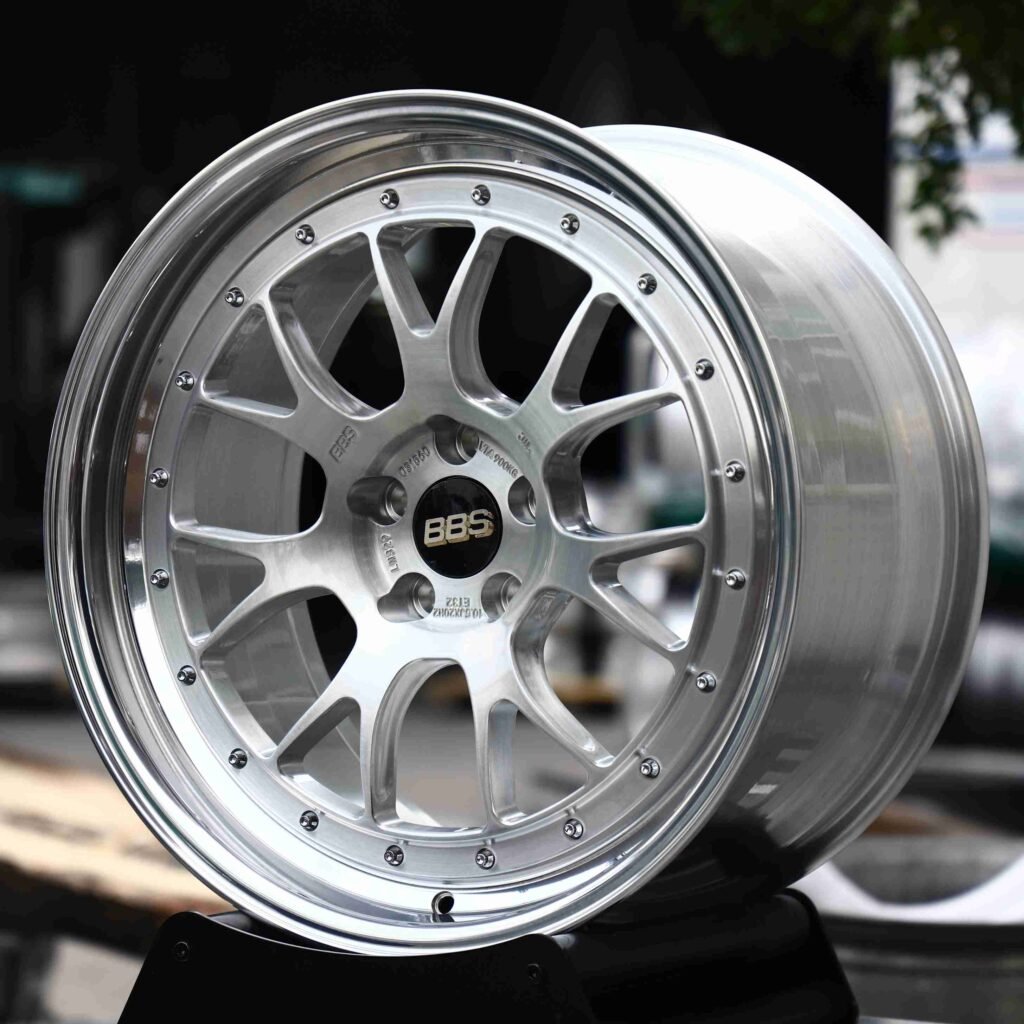 Matte Silver Forged Wheels - Porsche 911 / BMW M3 Fitment (5-Lug) view 2