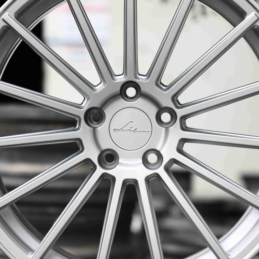 Matte Silver Forged Wheels - Porsche 911 / BMW M3 Fitment (5-Lug) view 4