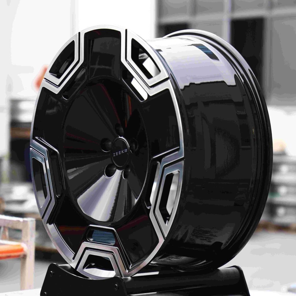 Matte Silver Forged Wheels - Zeekr 001 / Zeekr 007 Fitment (5-Lug) view 3