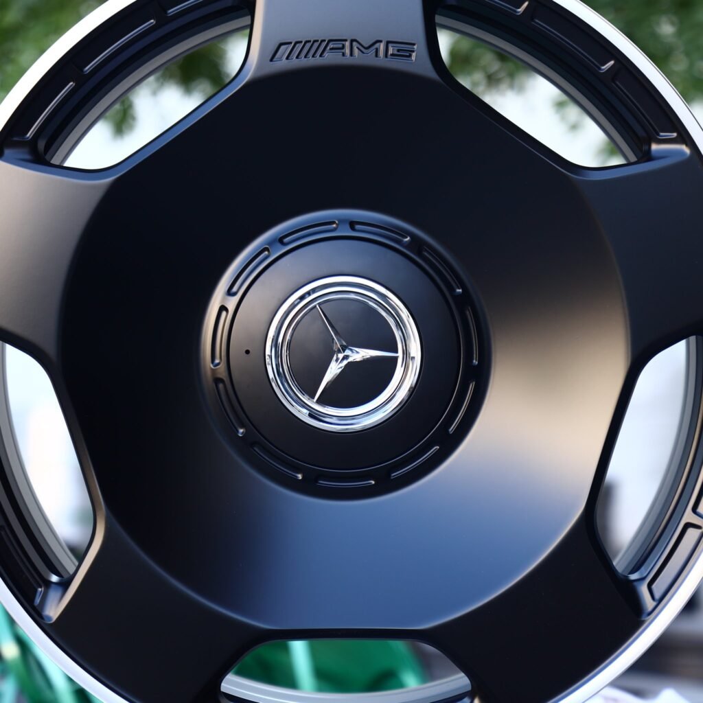 Mercedes-Benz C-Class W206 wheels – Matte Silver Full-Face, lip and barrel detail
