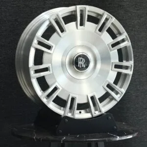 Rolls-Royce Ghost / Wraith Forged Wheels – Matte Silver Full-Face