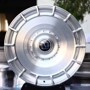 Matte Silver Full-Face Forged Wheels – Zeekr 001 / Zeekr 007 Fitment (5-Lug) – Design 2