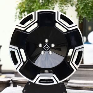 Matte Silver Full-Face Machined Face Forged Wheels – Zeekr 001 / Zeekr 007 Fitment (5-Lug)
