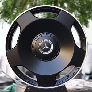 Mercedes-Benz E-Class / S-Class Forged Wheels – Matte Silver Full-Face Machined Lip