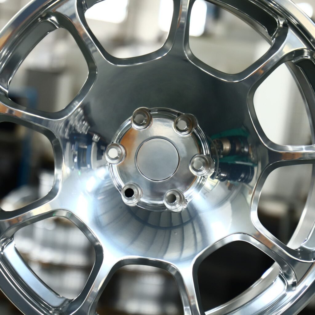 6x139.7 wheels – Matte Silver Full-Face, side view