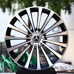 Mercedes-Benz E-Class / S-Class Forged Wheels – Matte Silver Machined Face