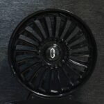 AITO OEM-Style Gloss Black Multi-Spoke Turbine Forged Wheels – AITO M7 / M9 Fitment (5-Lug)