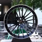 Mercedes-Benz E-Class / S-Class Forged Wheels – Gloss Black Directional Multi-Spoke