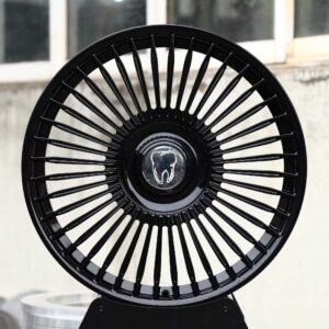 Mercedes-Benz S-Class / E-Class Forged Wheels – Gloss Black Multi-Spoke Turbine (5-Lug)