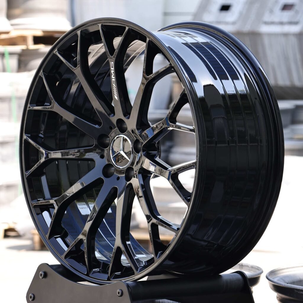Mercedes-Benz Style Bright Silver 11 Y-Spoke Forged Wheels - Mercedes-Benz E-Class / Mercedes-Benz S-Class Fitment (5-Lug) view 4