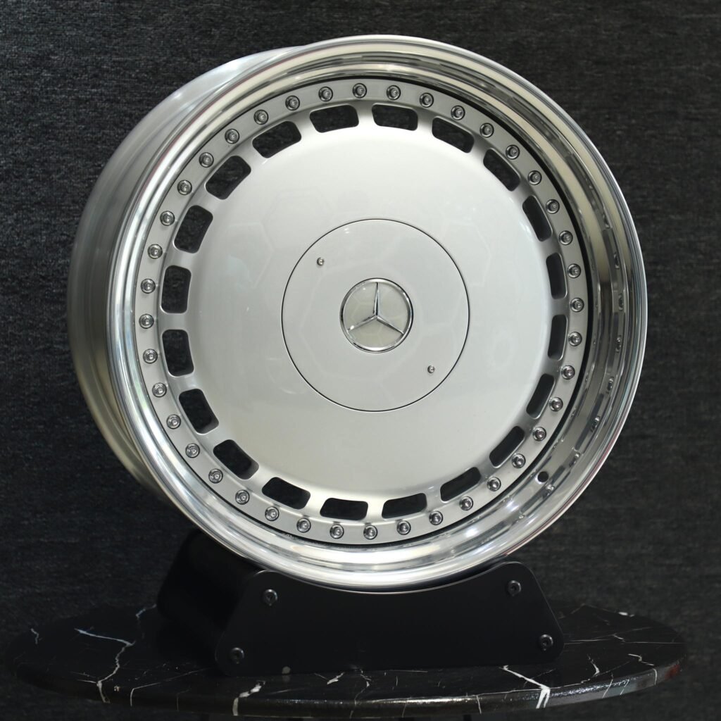Mercedes-Benz S-Class wheels – Custom Finish 2-Piece Full-Face, angled view