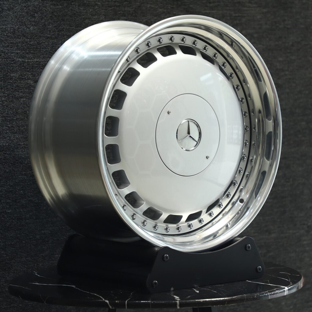 5x112 wheels – Custom Finish 2-Piece Full-Face, side view