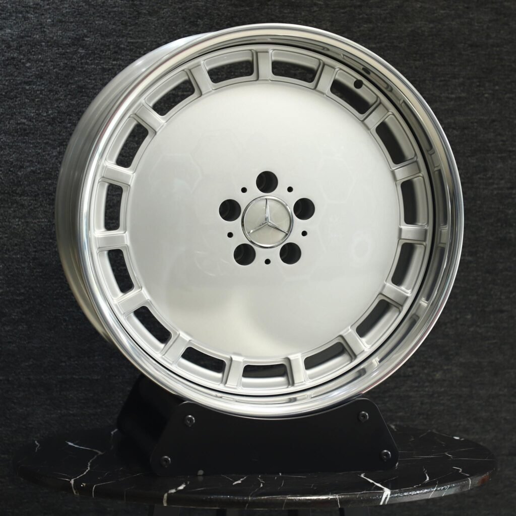 Mercedes-Benz S-Class wheels – Custom Finish 2-Piece Full-Face, angled view