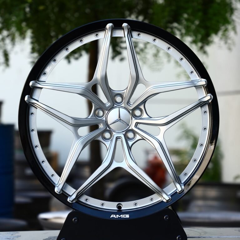 Mercedes-Benz E-Class wheels – Custom Finish 2-Piece Petal, front view
