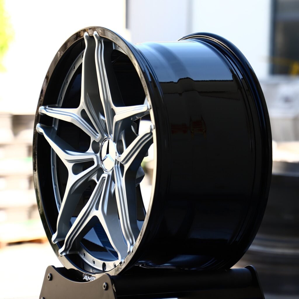 5x112 wheels – Custom Finish 2-Piece Petal, side view