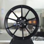 Mercedes-Benz E-Class / S-Class Forged Wheels – Matte Black 10-Spoke