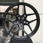 Mercedes-Benz E-Class / S-Class Forged Wheels – Matte Black 5 Y-Spoke Petal