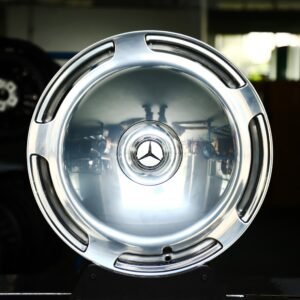 Mercedes-Benz OEM-Style Mirror Polished Cut-Out Dish Forged Wheels – Mercedes-Benz E-Class / S-Class Fitment (5-Lug)