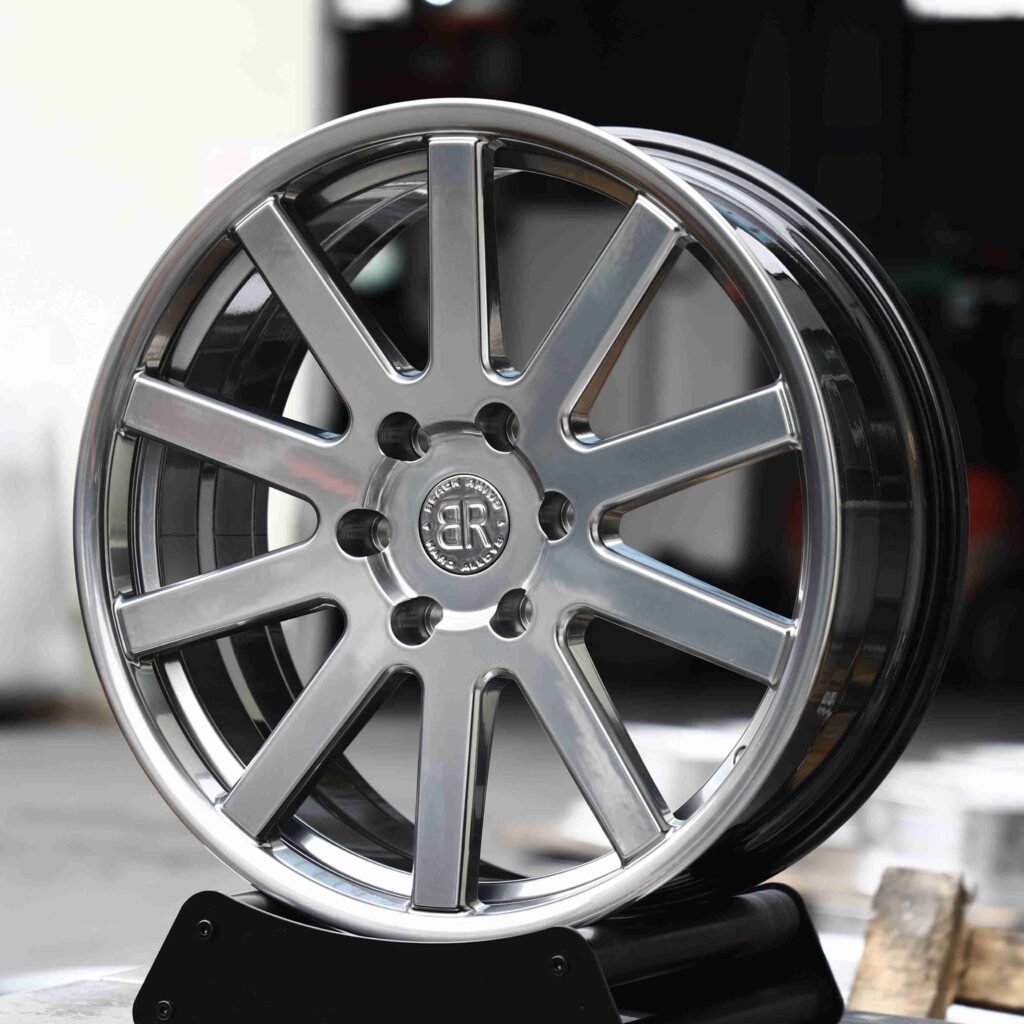 Metallic Gray 10-Spoke 6-Lug Off-Road Forged Wheels - Ford F-150 / Chevrolet Silverado Fitment (6-Lug) view 2